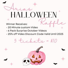 Arias Halloween Raffle