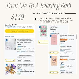 Treat Me To Relaxing Bath W Good Books