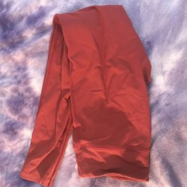 Red workout legging extra small