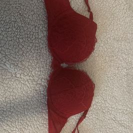 Red Lace Push Up Bra from Victorias Secret