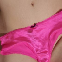 Pink Satin Panties Special