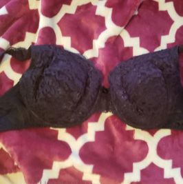 Black Lace Pushuup Bra