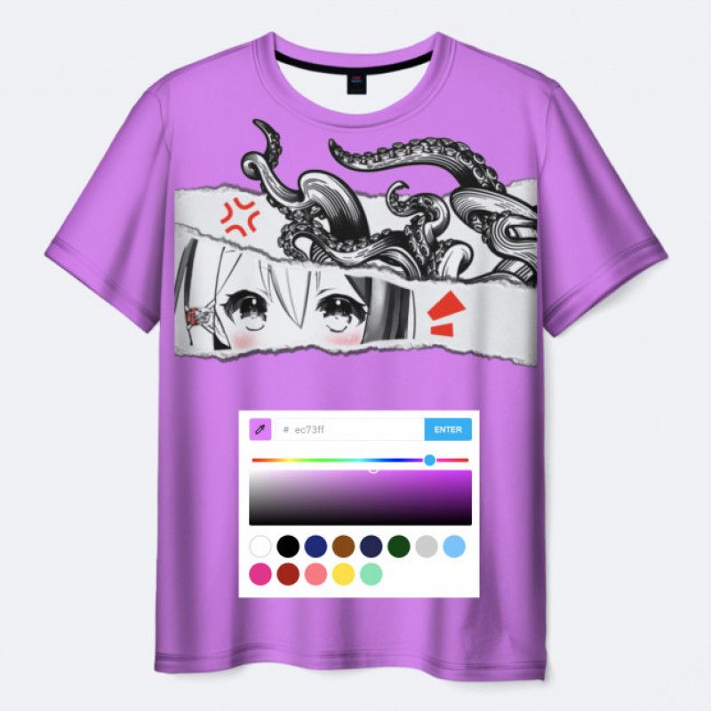 T Shirt 3D Anime LILAC