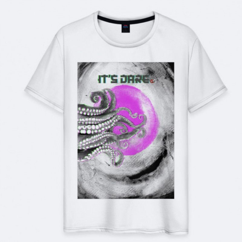 T Shirt COTTON Its Dare WHITE