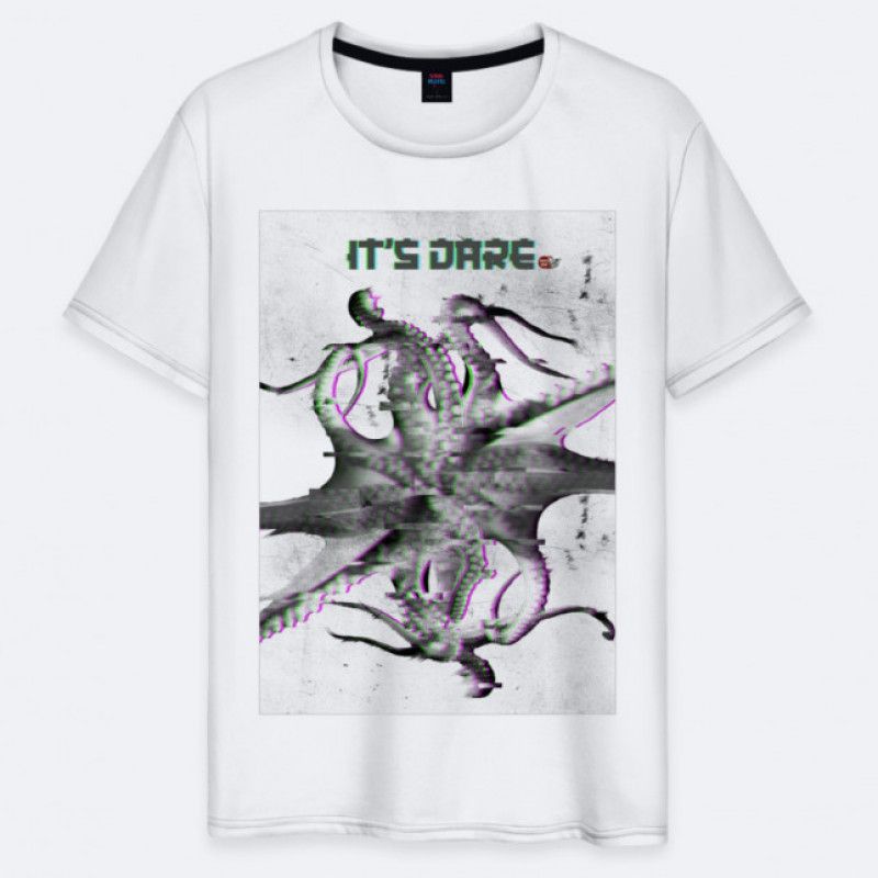 T Shirt COTTON Its Dare WHITE2