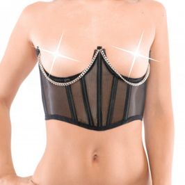 Corset Top with open breast