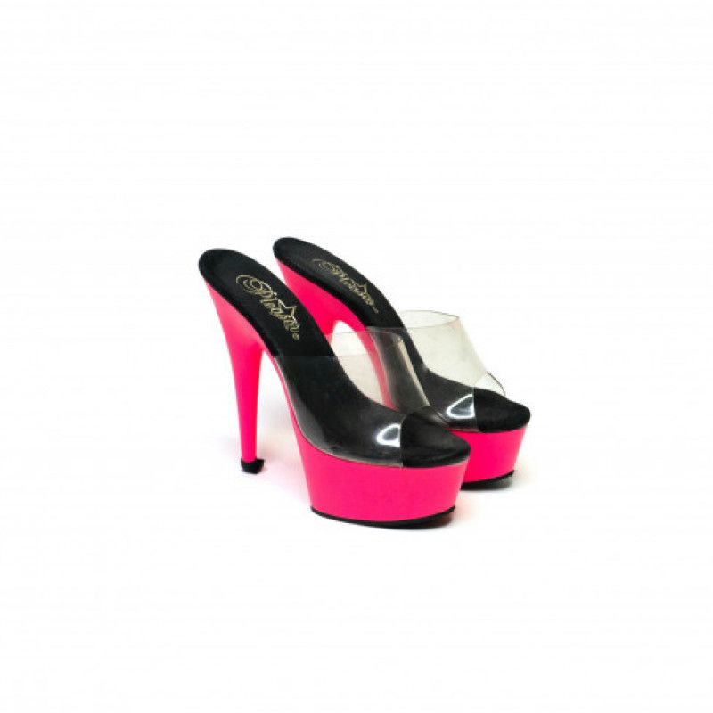 PINK PLEASER STRIPPER SHOES