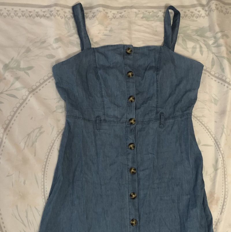 Innocent denim blue dress !