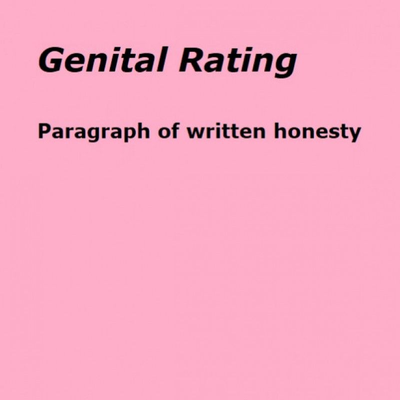 Genital Ratings