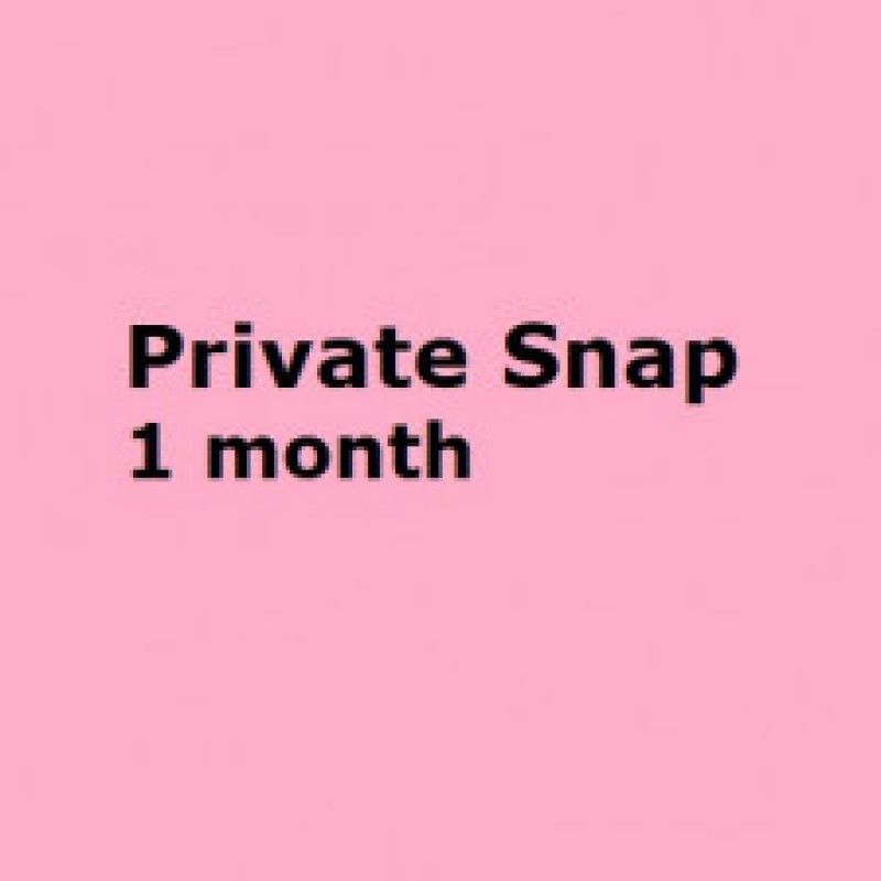 premium snapchat one month