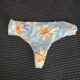 VS Blue flow print thong