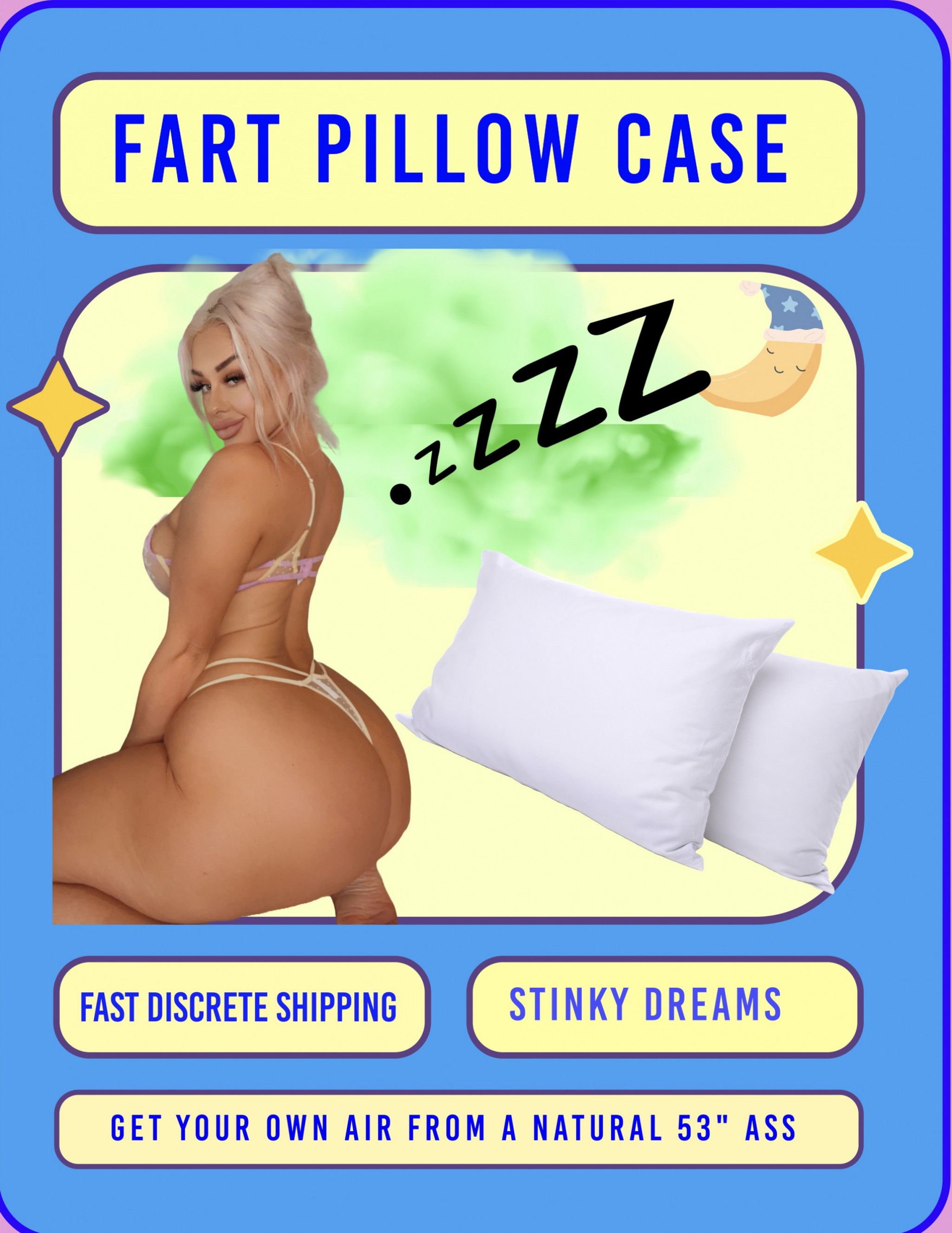 Fart Pillow case