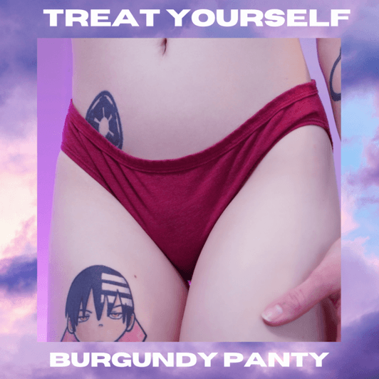 Treat Yourself: Burgundy Panty