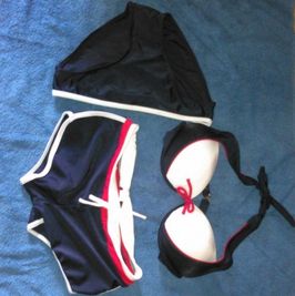 3 piece swim wear