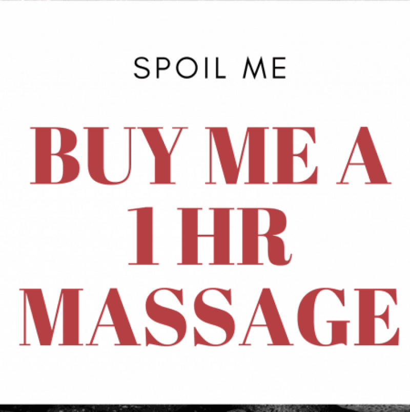 Spoil me with a 1 Hour massage