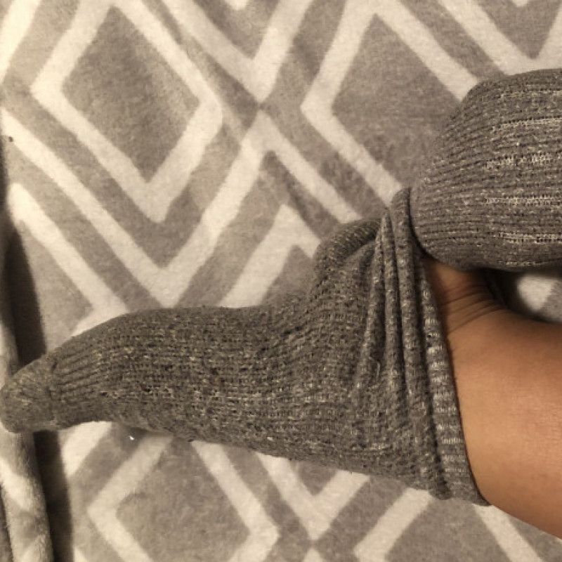 Sweaty fall socks