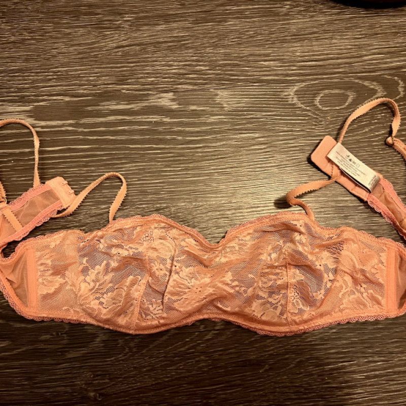 See through Victorias Secret bralette