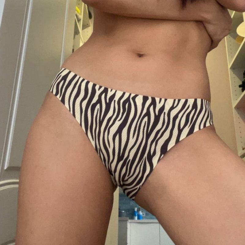 Panties Zebra Print