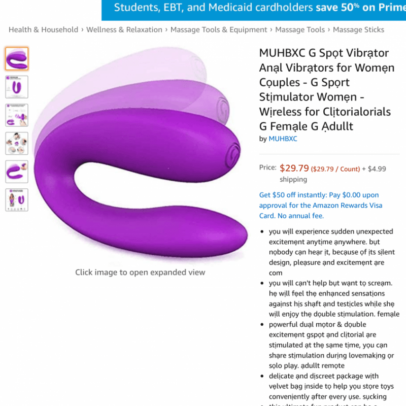 G spot vibrator