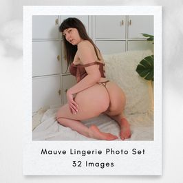 Mauve Lingerie Photoset