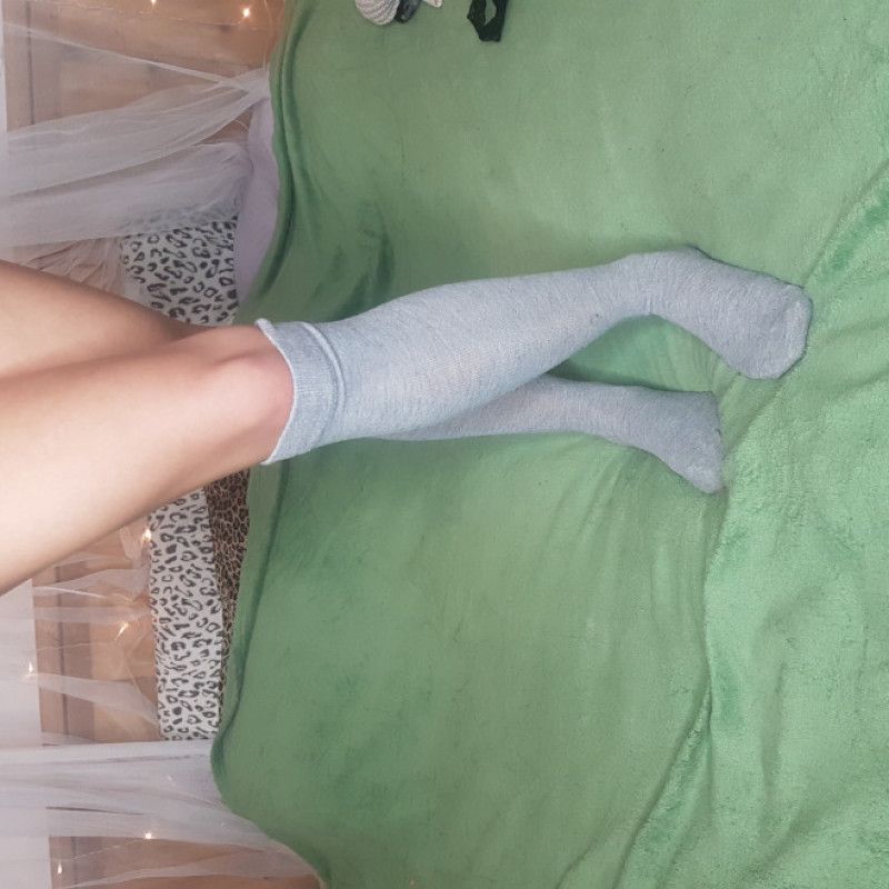 Gray socks