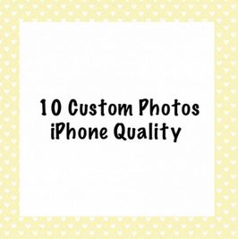 10 custom photos