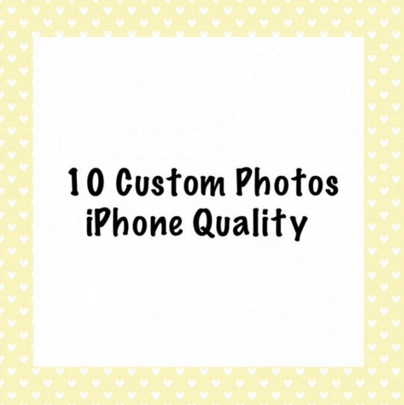 10 custom photos