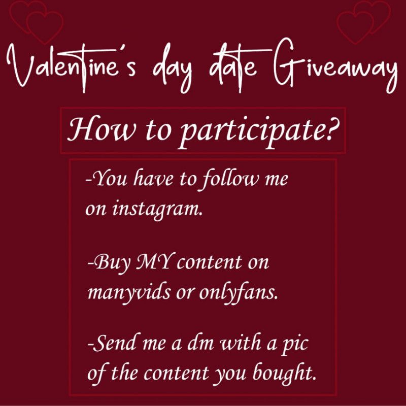 Valentine dinner giveaway!