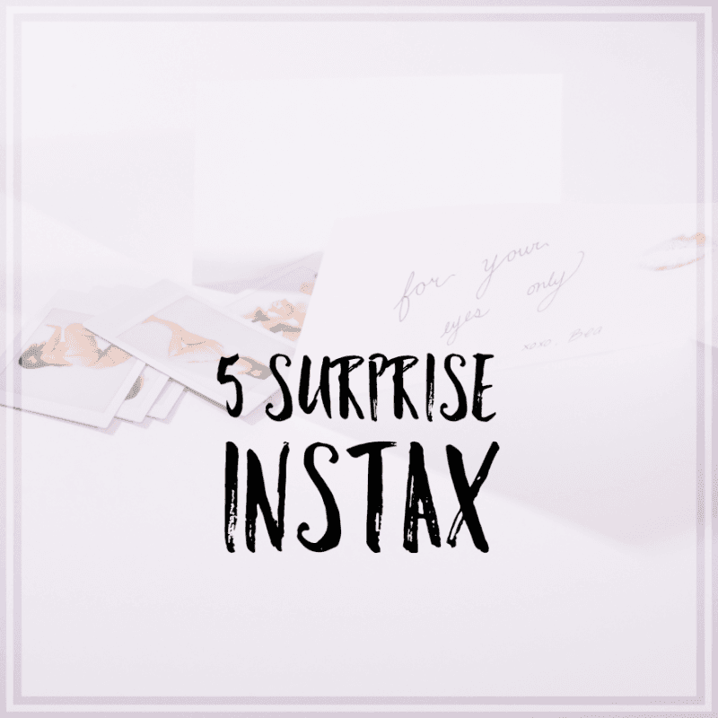 5 Surprise Instax