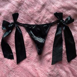 Satin Ribbon G String