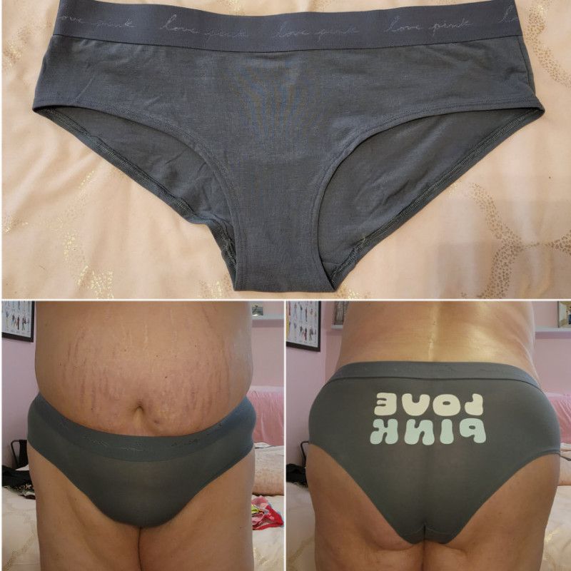 VS Dark Gray Bikini Hipster Panty