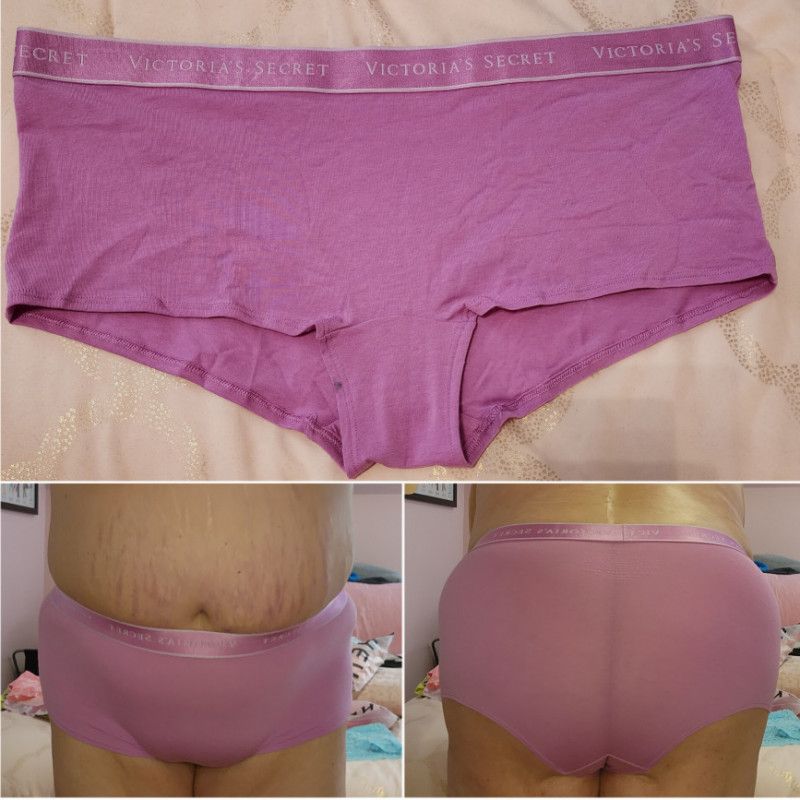 VS Purple Cotton Boyshort