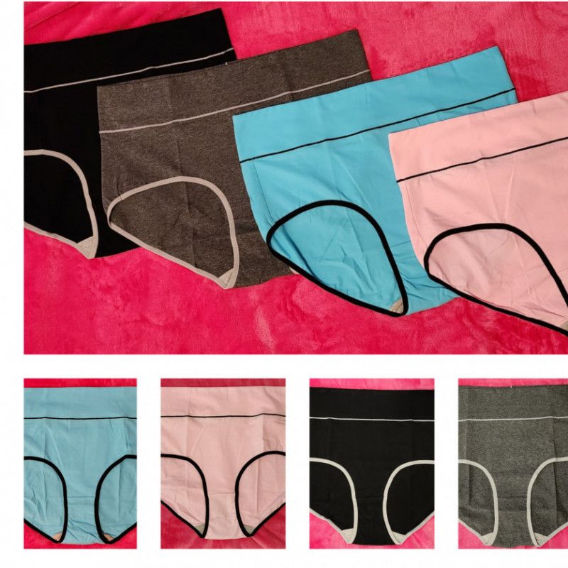 Cotton Fullback Panties Available In 4 Colors