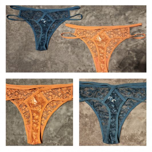 Floral Lace Thong Available in 2 Colors