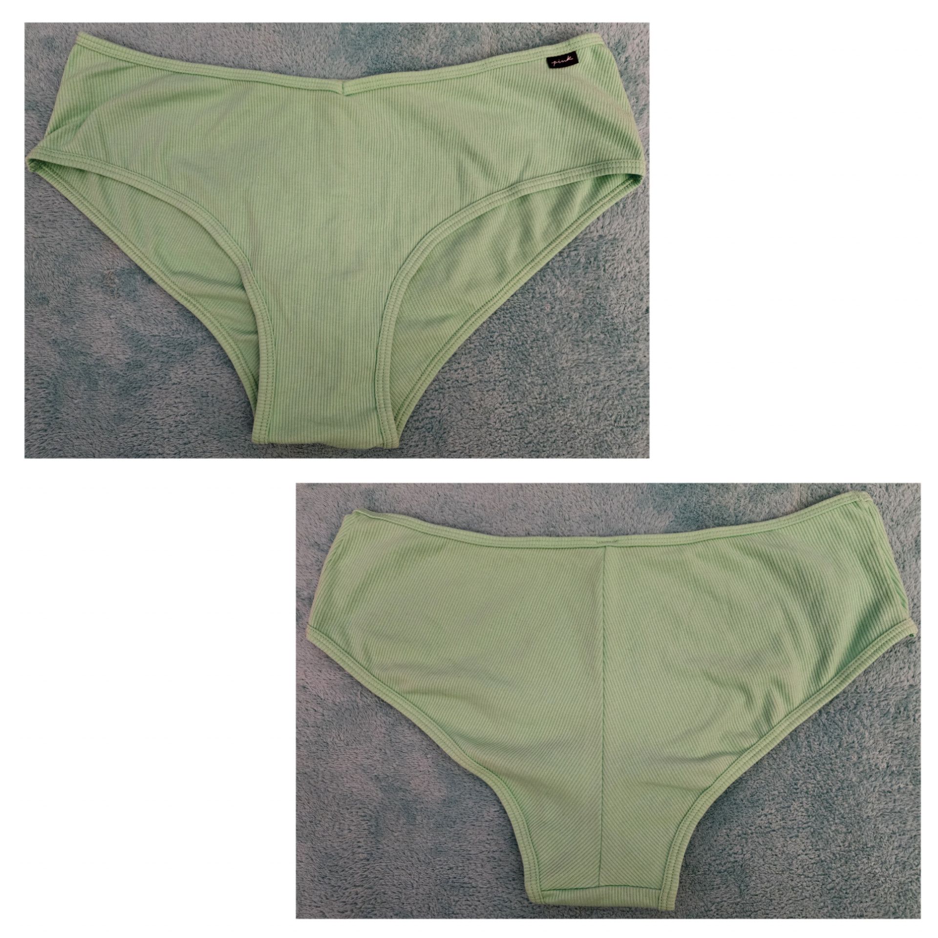 Victorias Secret Green Cheeky Panty