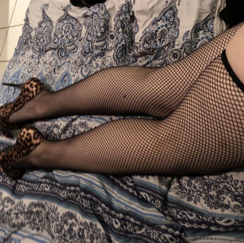 Heels and stockings photoshoot