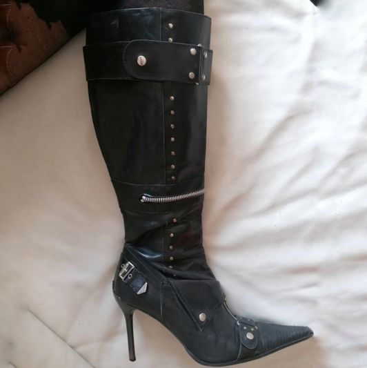 Vampire High Heel Boots and custom video