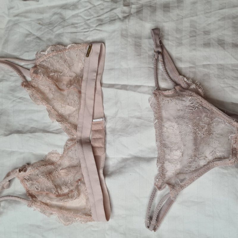 Sheer Bra and Panty Set