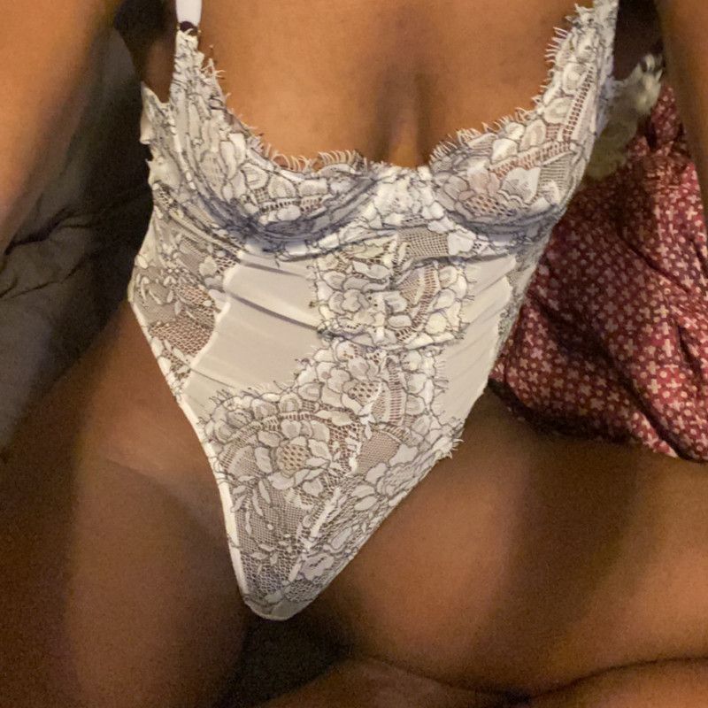 Lacey sheer bodysuit