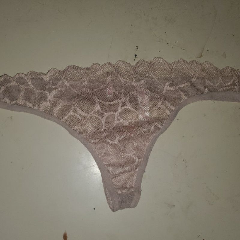 Beths worn sheer thong 9 years old