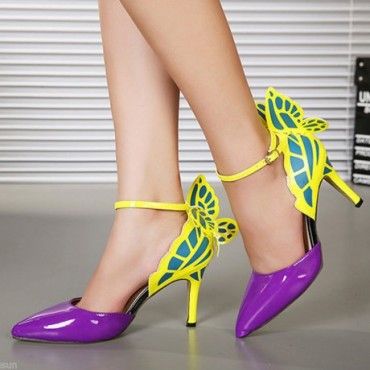 Butterfly High Heels