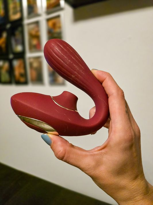 double sided dildo suction