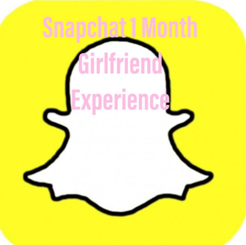 Snapchat 1 Month Girlfriend Experience