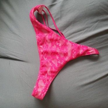 Get my sexy Victorias Secret thong