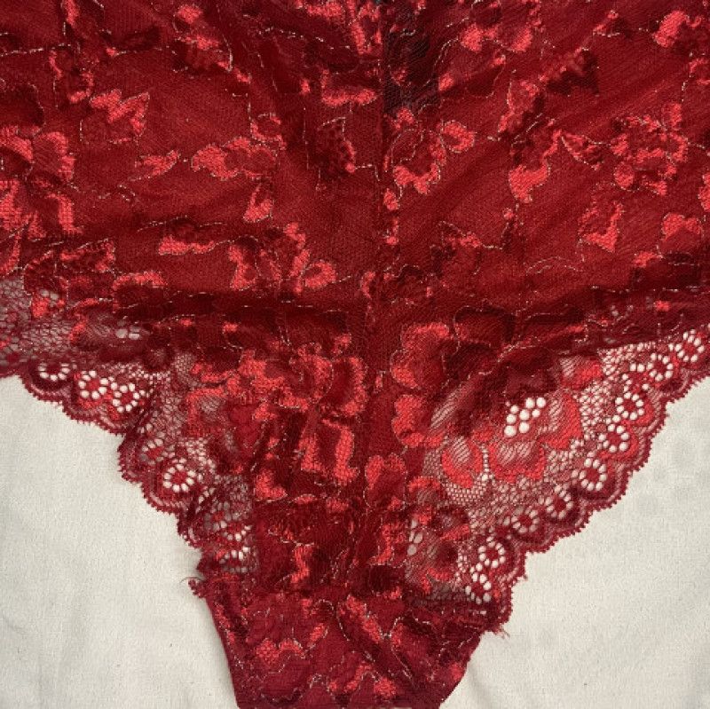 Red Lacey panties