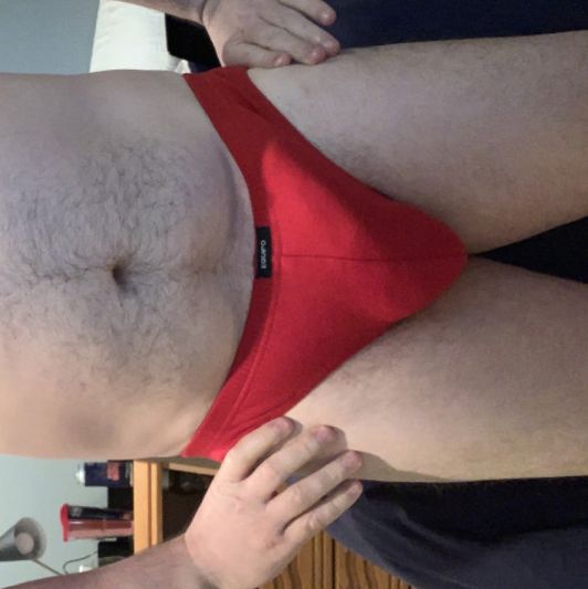 Red Briefs used