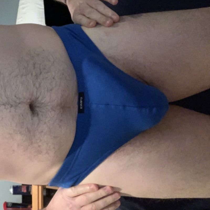 Blue Briefs used