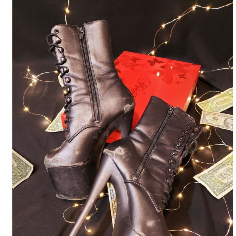 Stinky stripper boots