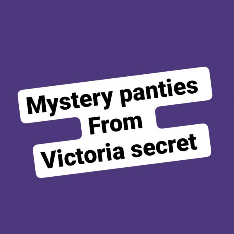 Mystery Pair of panties from VS