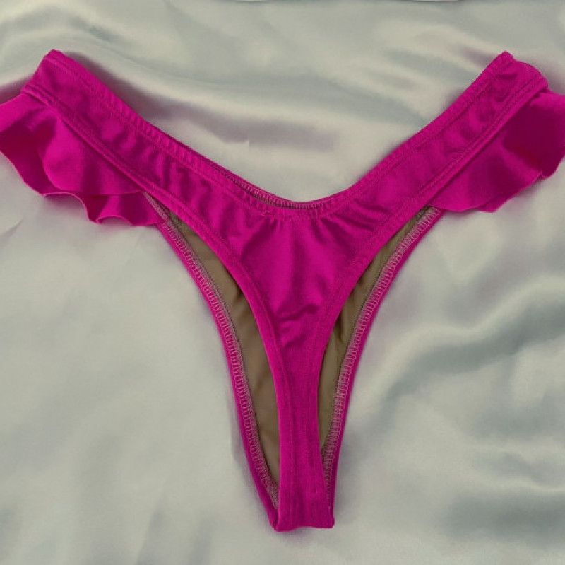 Fucsia Lycra High Waist